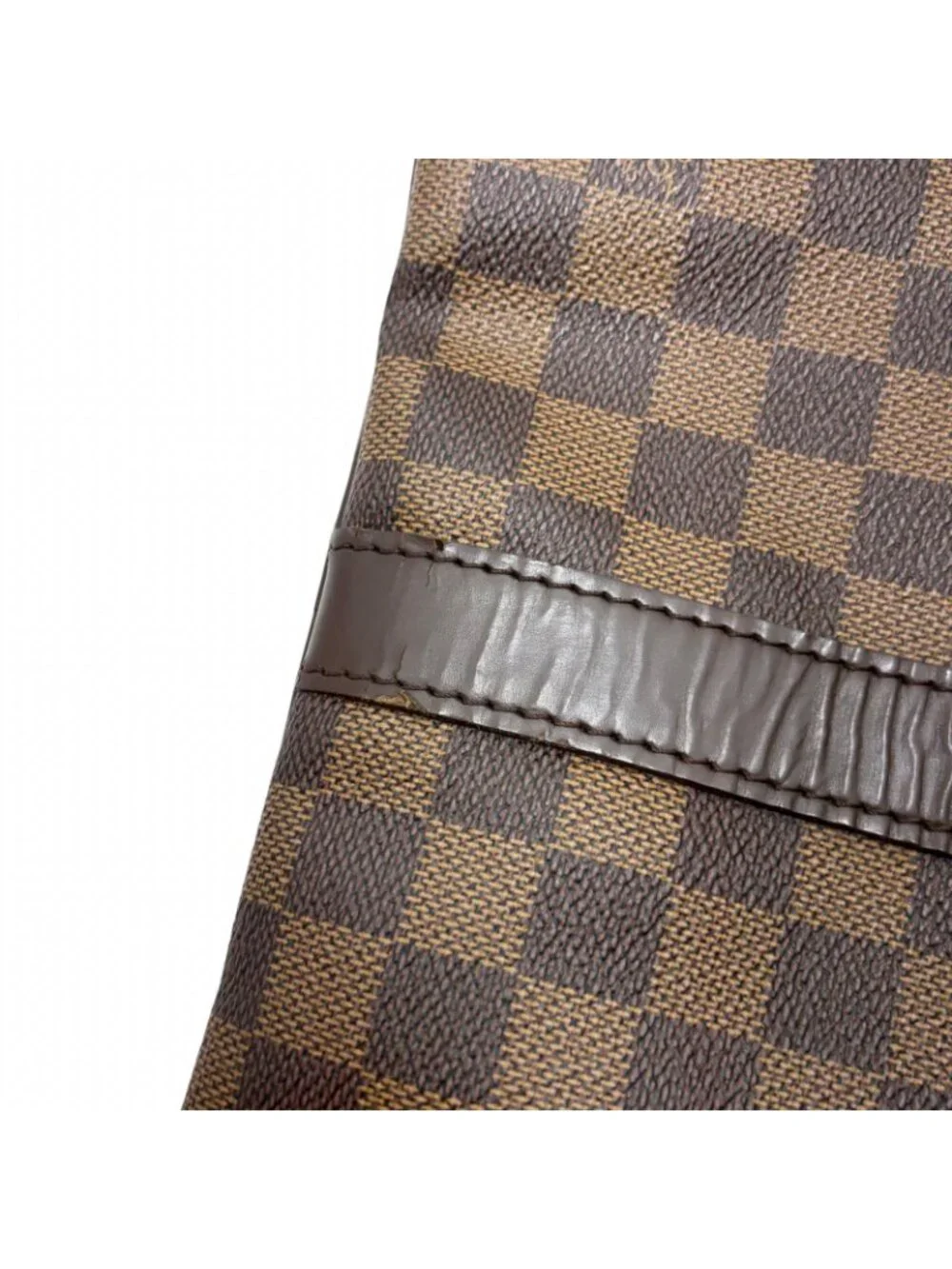 Louis Vuitton Keepall Bandouliere 55 Damier Boston Bag